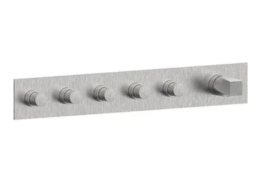 ALINE 49000V5 - Hydroprogressive 6 hole stainless steel shower mixer by Rubinetterie Frattini - view 2